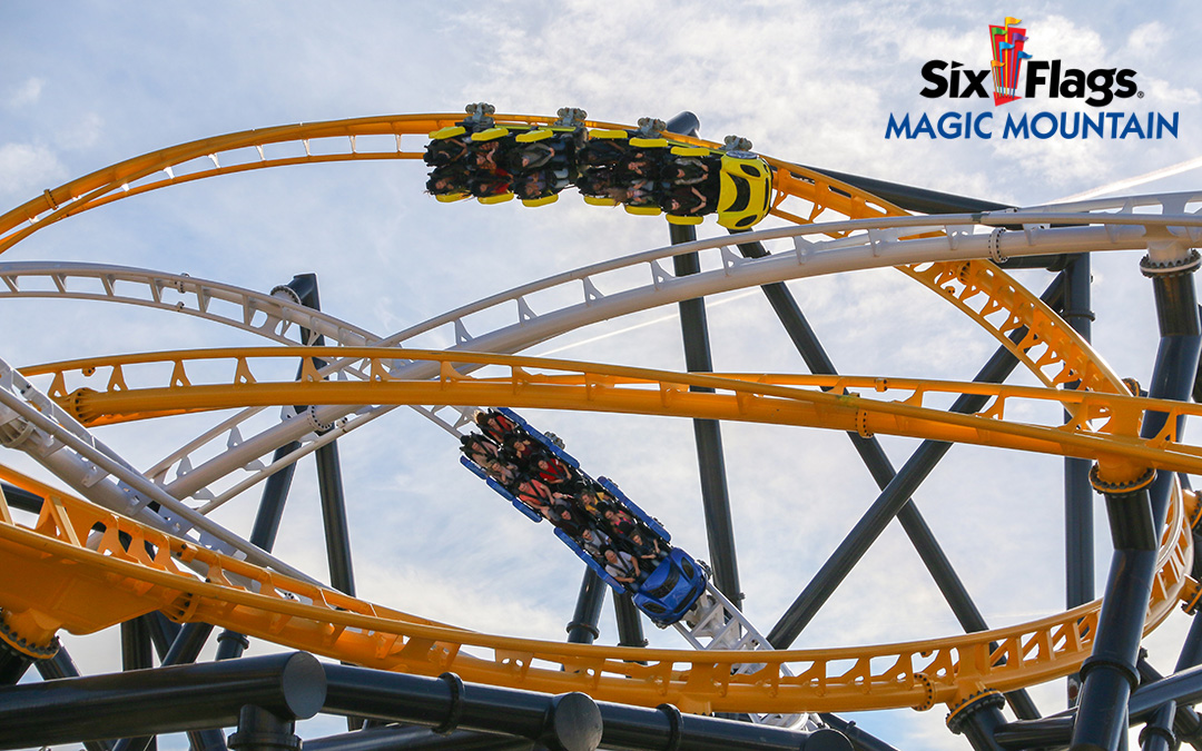 Gana Entradas para Six Flags Magic Moutnain